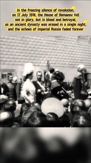 Rare footage of Romanov family #royalhistory #royaltragedy