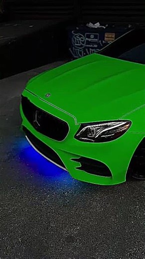 Best Spec? Matte Lime Mercedes-Benz 🏁