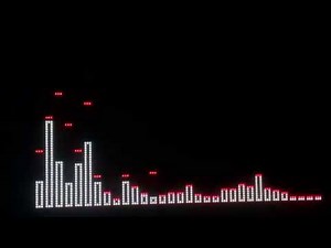 first try spectrum analyzing (FFT) with ESP32, INMP411 microphone and RGB matrix panel