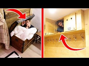 Cache-cache dans un Chalet Géant !