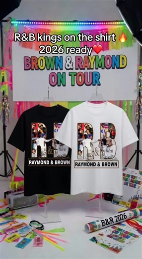 R&B Kings Tour 2026 Shirt Design