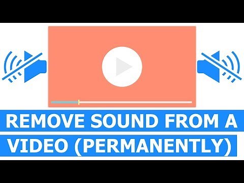 How to remove sound from a video using VLC media player (easy way)