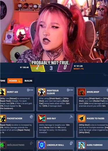 Replying to @Badussywarblood can we make up lore that makes me look cool and fun I beg #overwatch #streamer #chat