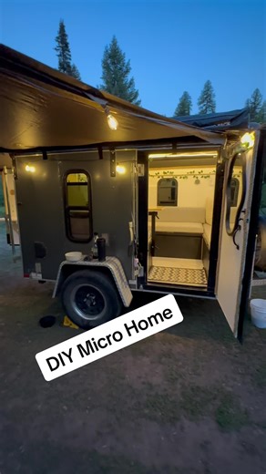 Build Your Own 5x8 DIY Micro Home for Camping