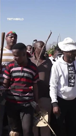 Anti-immigration protest swells in Johannesburg