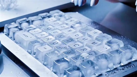 AI ASMR keyboard ⌨️✨ Soft clicks, perfect rhythm, and unreal sound balance… why is this so calming?? 😮‍💨🤍” #AIASMR #KeyboardASMR #OddlySatisfying #AIVideo #ViralTrend