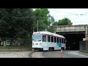 SEPTA Trolley Route 11, 34, 36 at 40th Street LRT Station