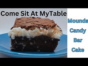 Mounds Candy Bar Cake - Because sometimes you feel like a nut, sometimes you don't!