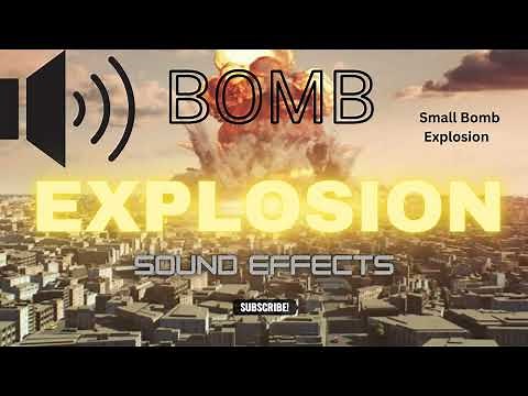 Bomb Explosion during War - NO Copyright - Free Sound Effects