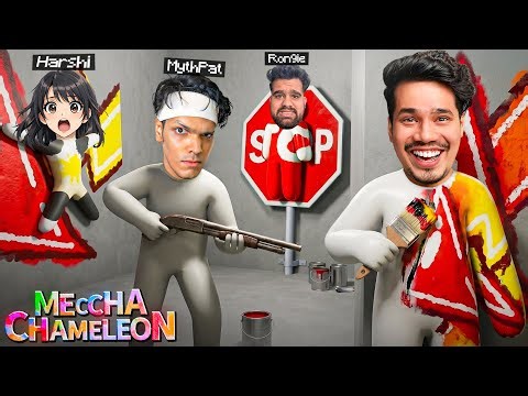 TROLLING FRIENDS IN MECCHA CHAMELEON FT. MYTHPAT😱🤣