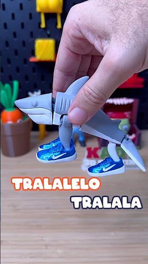 3D Printed Tralalelo Tralala