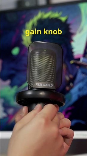 Unboxing Review FEELWORLD VM1 Condenser Microphone for Gaming PC Desktop Setup