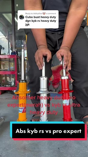 Comparison between Pro Expert Heavy Duty Absorber and KYB RS Ultra
