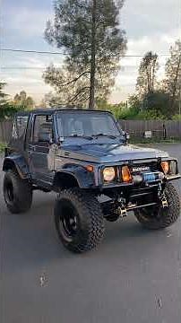 1986 Suzuki Samurai JX 16V Engine Running Walkaround #suzukisamurai #suzukisamuraijx #16v #suzuki