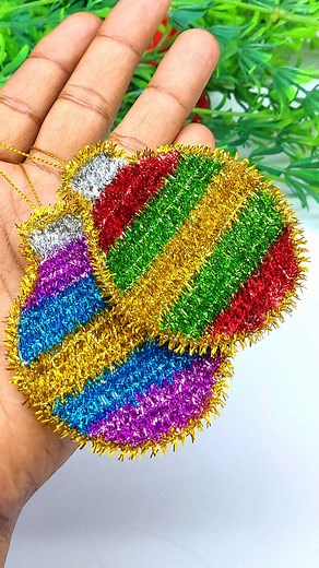 5.9K views · 34 reactions | In this video, I’ll show you how to create DIY Christmas tree decorations, easy handmade ornaments, and creative holiday craft ideas using simple materials available at home. #decor #handmade #fblifestyle #Christmas | Origami Art & Crafts | Facebook