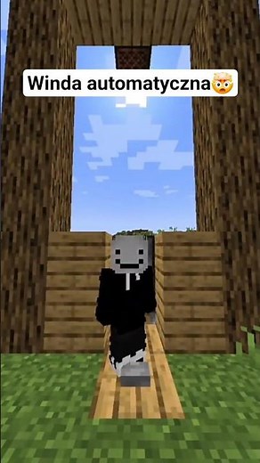 Automatyczna winda w minecraft #shorts #minecraft