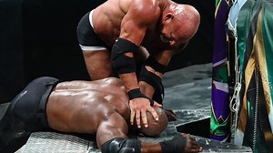Goldberg drops Bobby Lashley with a mighty Jackhammer: WWE Crown Jewel 2021 (WWE Network Exclusive)