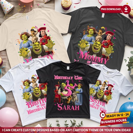 Shrek Birthday Shirt PNG: Funny Meme Iron-on Transfer (digital Download - Etsy