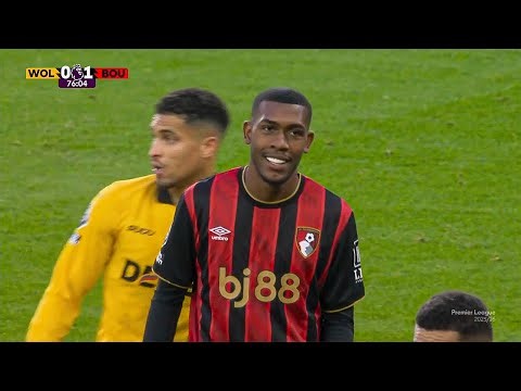 Rayan DEBUT at Bournemouth vs Wolves