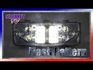 Flash Pattern: Whelen 500 V-Series 3-In-1 Super-LED Lighthead
