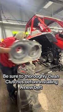 RZR Turbo drive belt change #protip #RZR #polaris #offroad #gboost