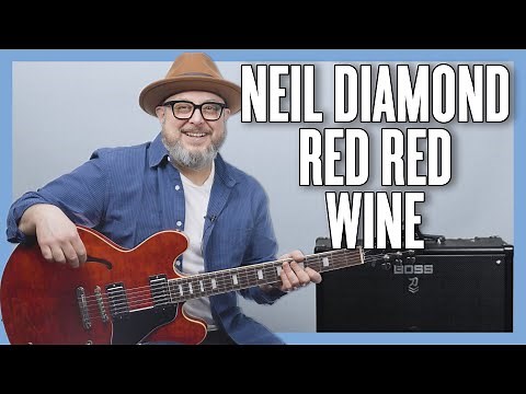 Neil Diamond Red Red Wine Guitar Lesson + Tutorial