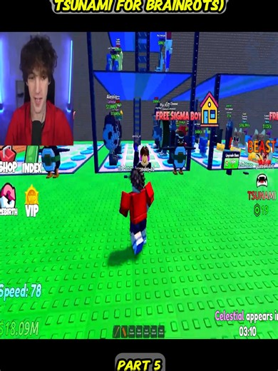 Trolling YouTuber As NOOB With LEADERBOARD BRAINROTS.. (Escape Tsunami For Brainrots) #roblox #robloxfyp #robloxedit #robloxtiktok #robloxstory #robloxgames #viral #viralvideo #fyp #foryou #foryoupage #gaming #escapetsunami
