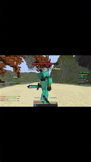 Destroying a freehiter in pvpparadise #bestindianpvpers #minecraft #pvpmontage #pvpmontage