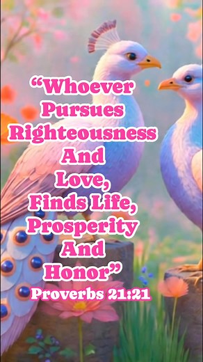 27 reactions · 10 comments | Proverbs 21:21 means that diligently and persistently seeking righteousness and kindness leads to a life of fulfillment, honor, and well-being. By: The Bible Says, Bible Hub “Inspired By META AI” #bible #bibleverse #christianity #everyoneシ゚ | Vilma Cruz Miel-Williams | Facebook