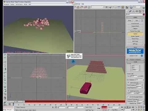 Reactor beginner tutorial (3ds max)