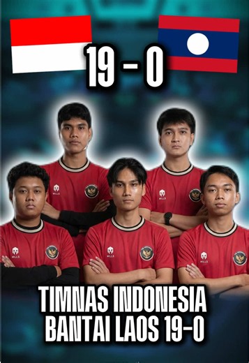 Start yang luar biasa dari Timnas Indonesia di Asian Games 2026 Southeast Asia Qualifiers! 🇮🇩 Lawan Laos di game pertama, Indonesia menang telak dengan skor kill 19-0. Bahkan Laos tidak mendapatkan satu kill pun sepanjang pertandingan. #MLBBHirara #MLBBS41 #MobileLegendsBangBang #MLBBScarletEmbers #MLBB