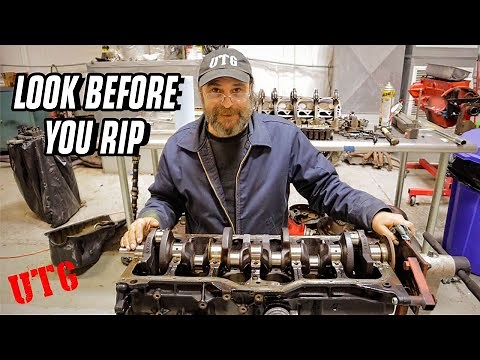Your First Engine Job - Digging Out The Crankshaft And Checking Critical Points