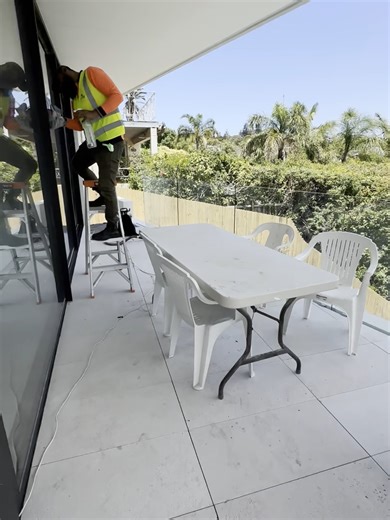 Luxury-level clean ✨ Tiles restored. Grout refreshed. Windows crystal clear. This is Luxray Premium House Cleaning. #LuxuryCleaning #TileTransformation #GroutCleaning #WindowCleaning #CleanHome #DeepClean