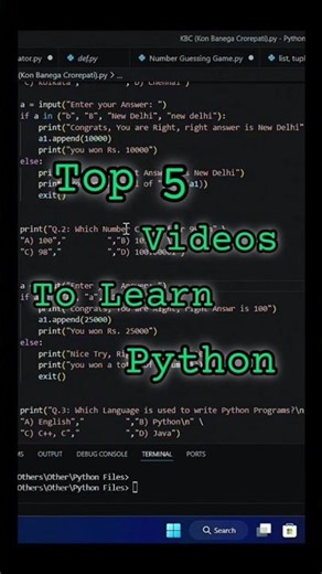 Top 5 Channels to Master Python in 2026! 🐍