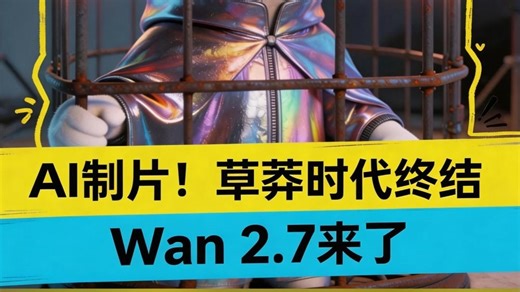 视频编辑像P图一样简单！Wan2.7-Video 万相2.7！今日AI要点！4月3日！