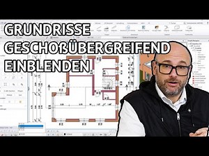 ARCHLine.XP - Grundrisse Geschoßübergreifend einblenden