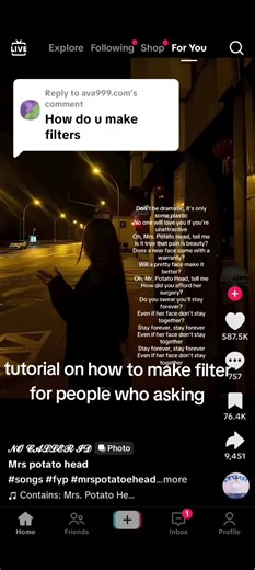 How to Create Your Own Custom Filter