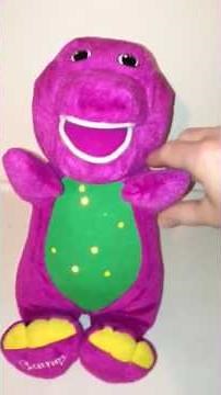 Barney I love you singing plush