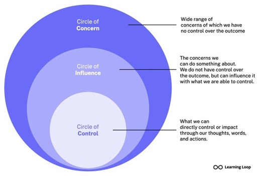 Control What You Can Influence: Circle of Influence vs Circle of Concern | Nikhil Banerjee posted on the topic | LinkedIn