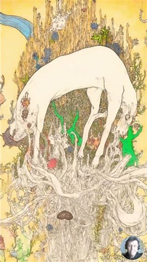 The Beast on the Bridge: Between a Moment and Eternity – Abstract Art Short