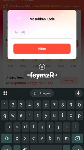 tutorial cara memasukan kode di freereels