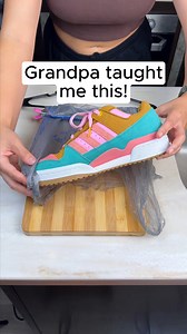 Easy Grandpa's hack! Perfect hack to dry your shoes! This original video was produced by Bella's World. | Creative Crafting