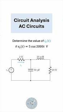 AC Circuit Analysis: Phasor Transformation #electrical #electricalengineering