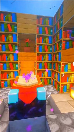 Minecraft Secret Basement Library Build (Fast & Easy!)📕