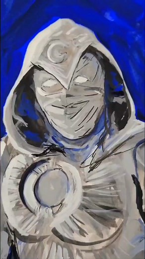 Moon Knight #drawing #comic #moonknight #fanart
