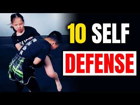 10 Amazing Self Defense Techniques👊| How To Protect Yourself?!