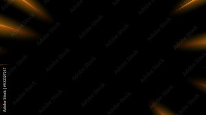 Gold Rays Zoom In Motion Effect, Light Color Trails, 4K High Quality Video Stock Video