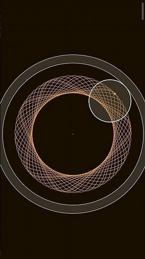 Hypnotic Spirograph Art ✨ #ひまつぶし #スピログラフ #OddlySatisfying #Art #shorts #spirograph