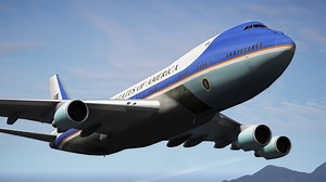 Air Force One Boeing VC-25A [Enterable Interior | Add-On] 1.5 BETA – GTA 5 mod