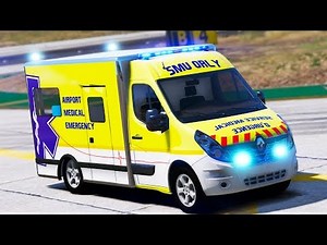 [GTA 5] A SUMMER AT ORLY AIRPORT | EMERGENCY MEDICAL SERVICE #4